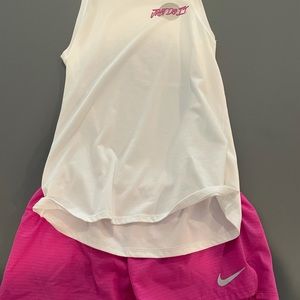 Women's Nike tank top and shorts size XS